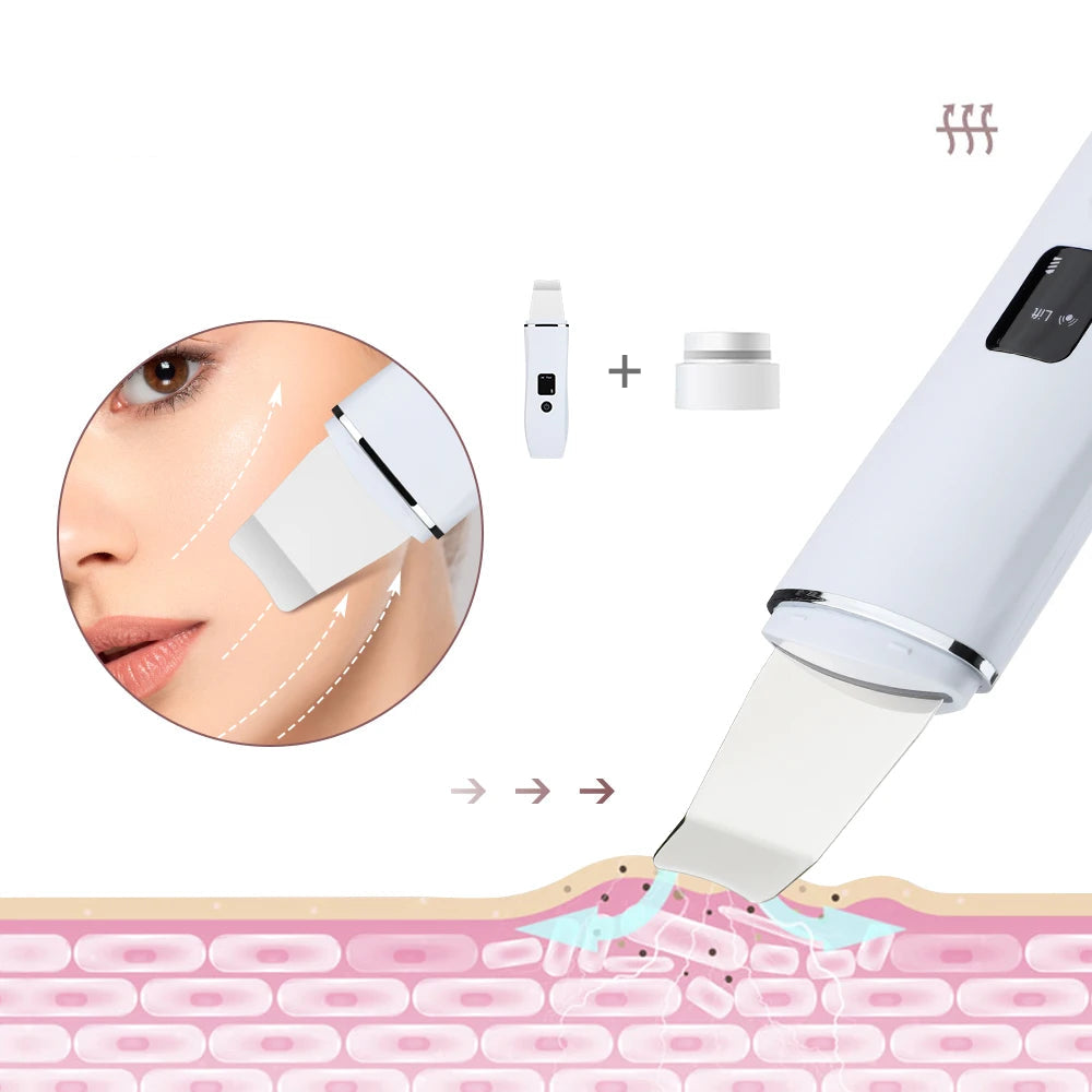 Nettoyeur de peau à ultrasons - Liftskin